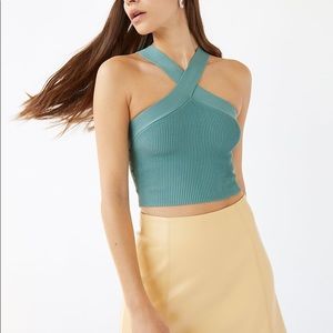 Aritzia Babaton Sculpt Knot Criss Cross Tank